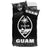 Guam Duvet Cover Set - Black Fog Style - Polynesian Pride