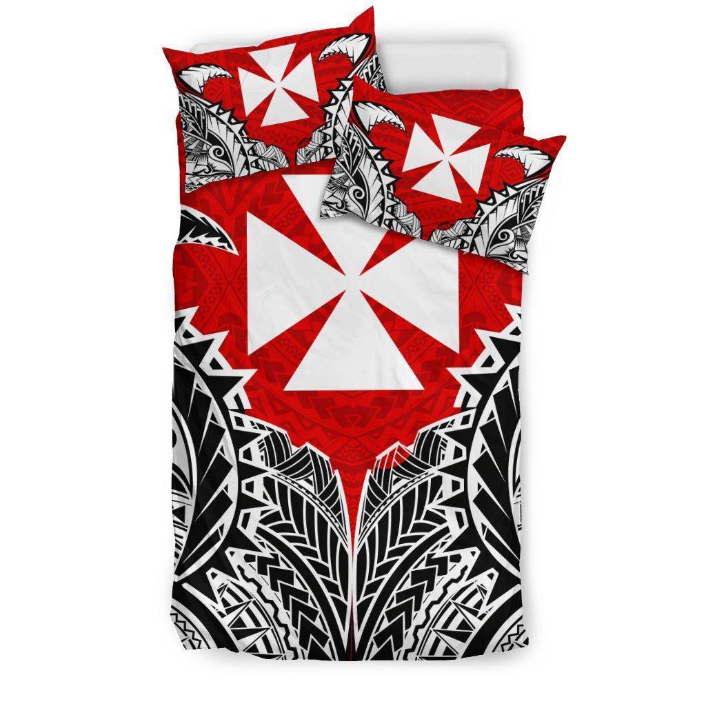 Wallis And Futuna Duvet Cover Set - Wallis And Futuna Coat Of Arms Premium - Polynesian Pride