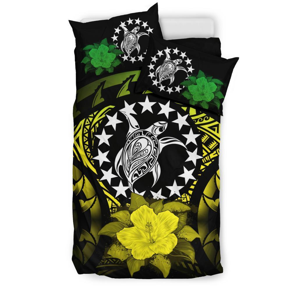 Cook Islands Hibiscus Special Bedding Set - Polynesian Pride