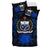 Samoa Duvet Cover Set - Samoa Coat Of Arms & Blue Hibiscus - Polynesian Pride