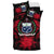 Samoa Duvet Cover Set - Samoa Coat Of Arms & Red Hibiscus - Polynesian Pride