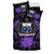 Samoa Duvet Cover Set - Samoa Coat Of Arms & Purple Hibiscus - Polynesian Pride