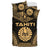 Tahiti Polynesian Chief Duvet Cover Set - Gold Version - Polynesian Pride