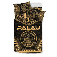 Palau Polynesian Chief Duvet Cover Set - Gold Version - Polynesian Pride