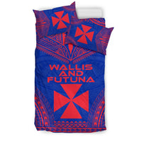 Wallis And Futuna Flag Polynesian Chief Duvet Cover Set - Polynesian Pride