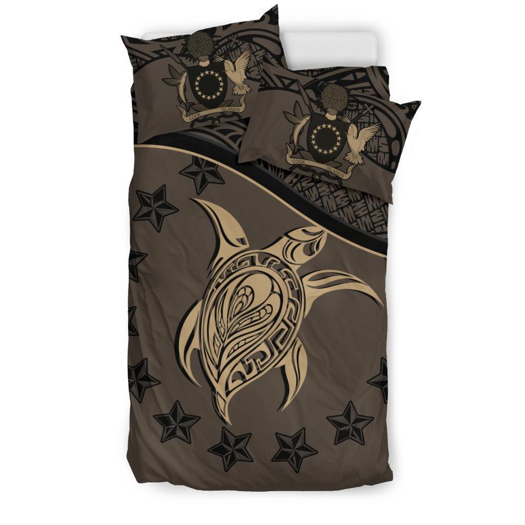 Cook Islands Bedding Set Brown Brown - Polynesian Pride