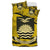 Kiribati Duvet Cover Set - Kiribati Flag & Coat Of Arms Yellow - Polynesian Pride