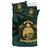 Nauru Duvet Cover Set - Nauru Bedding Flag & Coat Of Arms Dark Green - Polynesian Pride