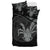 Niue Duvet Cover Set - Niue Coat Of Arms & Coconut Crab Black - Polynesian Pride