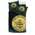 Palau Duvet Cover Set - Palau Coat Of Arms Dark Green - Polynesian Pride