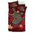 Cook Islands Bedding Set - Red Turtle Tribal - Polynesian Pride