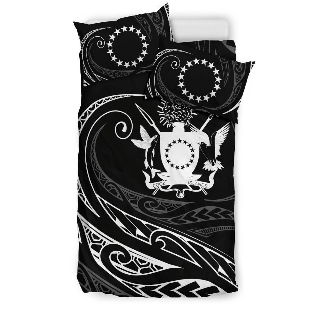 Cook Islands Bedding Set - White - Frida Style - Polynesian Pride