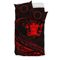 Cook Islands Bedding Set - Red - Frida Style - Polynesian Pride