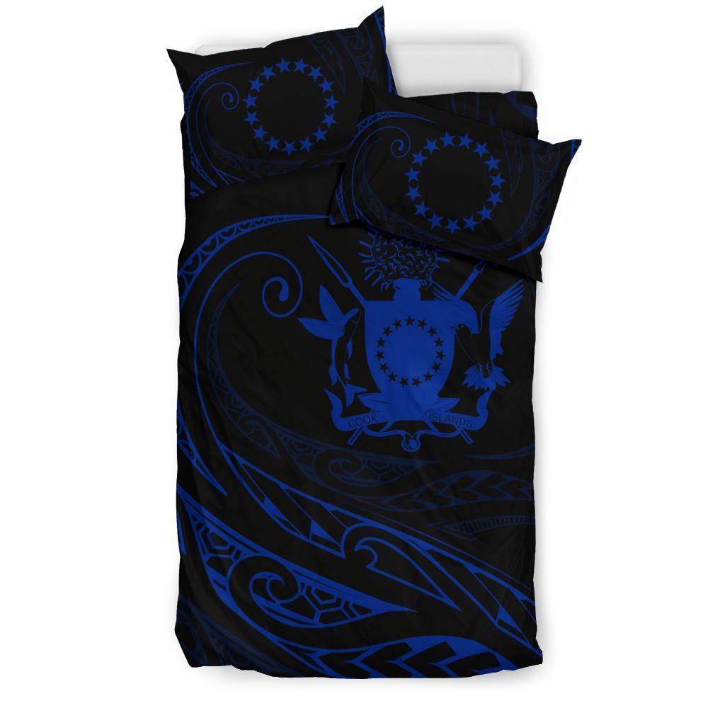 Cook Islands Bedding Set - Blue - Frida Style - Polynesian Pride
