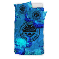 Federated States Of Micronesia Bedding Set - Sea Turtle - Polynesian Pride