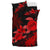 Hawaii Turtle Plumeria Coconut Tree Polynesian Bedding Set - Red - Polynesian Pride