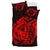 Polynesian Bedding Set - Chuuk Duvet Cover Set Father And Son Red - Polynesian Pride