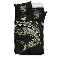 Hawaii Polynesian Mahi - Mahi Common Dolphinfish Bedding Set - Beige - Polynesian Pride