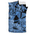 Hawaii Turtle Bedding Set Polynesian Hibiscus Art Ver 2.0 Blue AH - Polynesian Pride