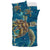 Hawaii Sea Turtle Water Color Travel Sea Bedding Set - Polynesian Pride