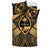 Guam Polynesian Bedding Set - Guam Gold Seal with Polynesian Tattoo - Polynesian Pride