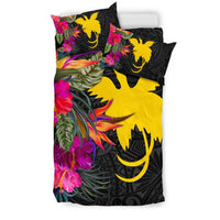 Papua New Guinea Bedding Set - Hibiscus Polynesian Pattern - Polynesian Pride