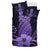 Hawaii Polynesian Pineapple Hibiscus Bedding Set - Zela Style Purple - Polynesian Pride