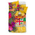 Fiji Bedding Set - Hibiscus Polynesian Pattern Yellow Version - Polynesian Pride