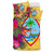 Guam Bedding Set - Hibiscus Polynesian Pattern Yellow Version - Polynesian Pride