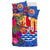 Tahiti Bedding Set - Hibiscus Polynesian Pattern Blue Version - Polynesian Pride