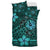 Hawaii Mix Polynesian Turtle Plumeria Bedding Set - AH - Nick Style - Turquoise - Polynesian Pride