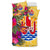 Tahiti Bedding Set - Hibiscus Polynesian Pattern Yellow Version - Polynesian Pride