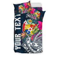 Tonga Custom Personalised Bedding Set - Summer Vibes - Polynesian Pride