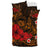 Polynesian Hawaii Bedding Set - Humpback Whale with Hibiscus (Golden) - Polynesian Pride