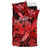 Hawaii Turtle Wave Polynesian Bedding Set - Hey Style Red - Polynesian Pride