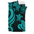 Tahiti Polynesian Bedding Set - Turquoise Tentacle Turtle - Polynesian Pride