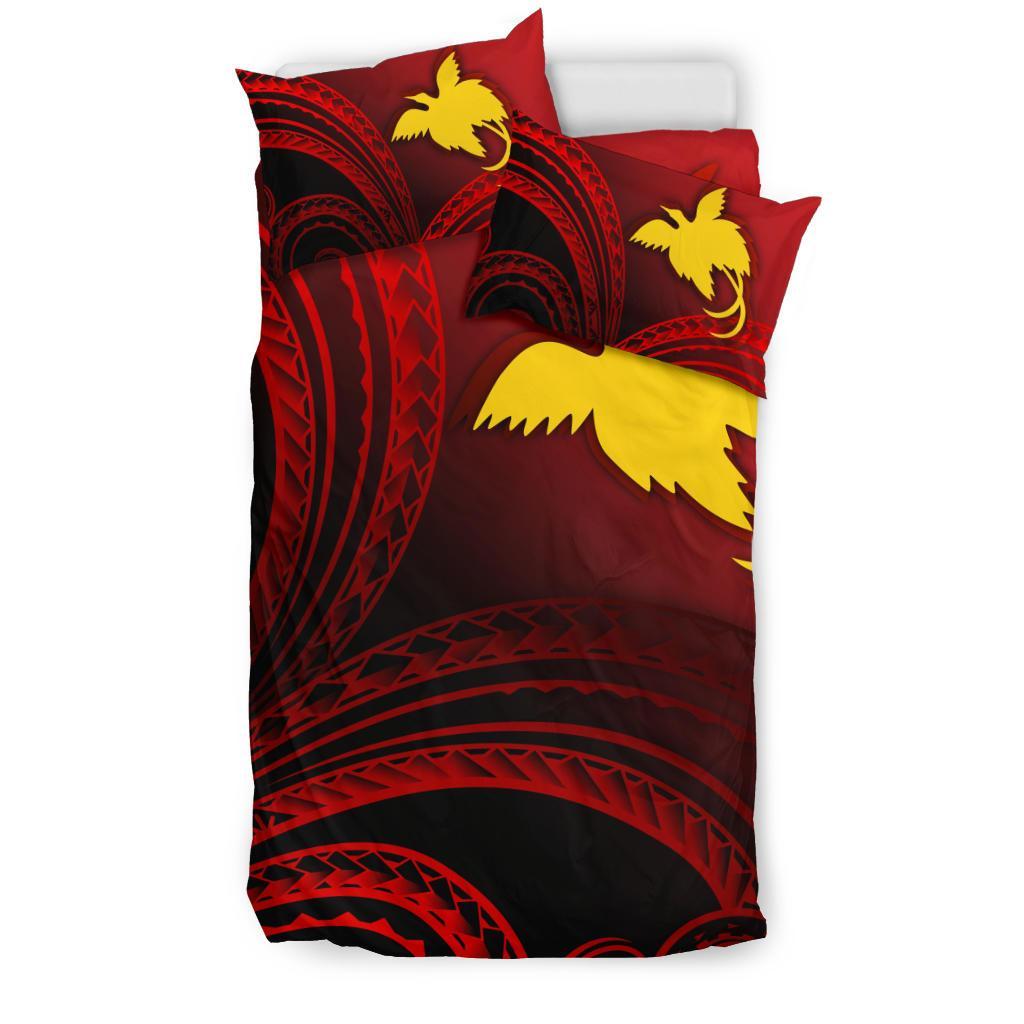 Papua New Guinea Bedding Set - Raggiana Bird of Paradise Polynesian Patterns - Polynesian Pride