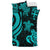 Fiji Polynesian Bedding Set - Turquoise Tentacle Turtle - Polynesian Pride