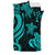 Kosrae Micronesian Bedding Set - Turquoise Tentacle Turtle - Polynesian Pride