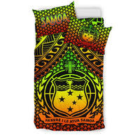 Polynesian Samoa Bedding Set - Reggae Vintage Polynesian Patterns - Polynesian Pride