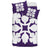 Hawaiian Bedding Set Royal Pattern - Purple - C1 Style - Polynesian Pride