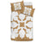 Hawaiian Bedding Set Royal Pattern - Gold - C1 Style - Polynesian Pride