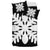 Hawaiian Royal Pattern Bedding Set - Black And White - D1 Style - Polynesian Pride