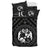 Tonga Bedding Set - Tonga Seal With Polynesian Tattoo Style (Black) - Polynesian Pride