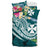 Wallis and Futuna Polynesian Bedding Set - Summer Plumeria (Turquoise) - Polynesian Pride