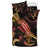 Chuuk Polynesian Bedding Set - Turtle With Blooming Hibiscus Gold - Polynesian Pride