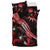 Nauru Polynesian Bedding Set - Turtle With Blooming Hibiscus Red - Polynesian Pride