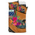 Samoa Bedding Set - Polynesian Hook And Hibiscus (Nude) - Polynesian Pride