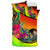 Pohnpei Bedding Set - Polynesian Hook And Hibiscus (Reggae) - Polynesian Pride