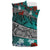 New Caledonia Bedding Set - Lizard And Turtle Green - Polynesian Pride